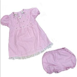 🦄BT Kids vintage 2 piece dress with shorts